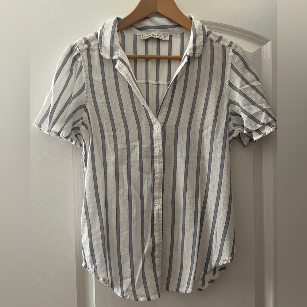 Abercrombie short sleeve button up